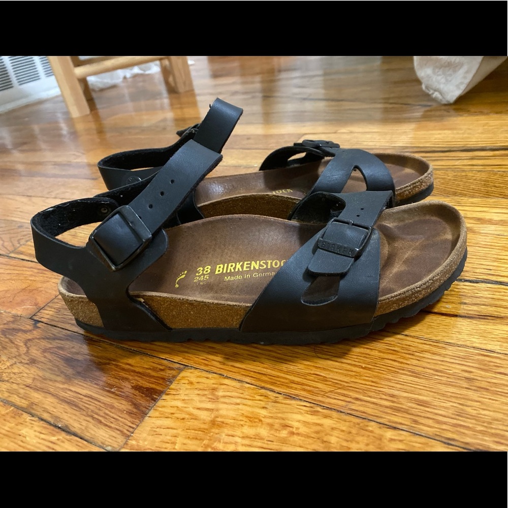 Birkenstock rio in black